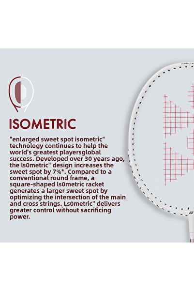 YONEX GR 303i Aluminium Strung Badminton Racket with Full Racket Cover (White)