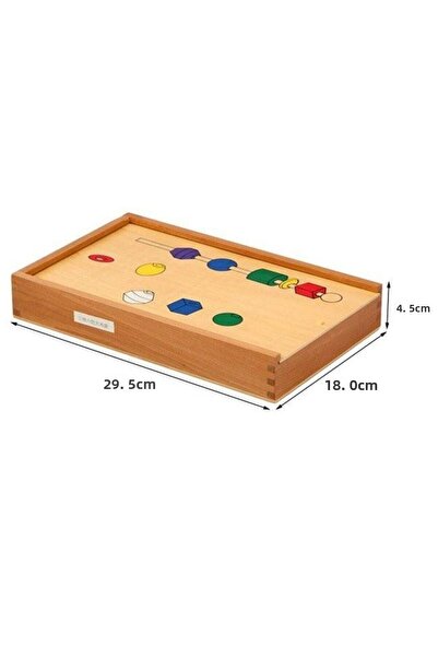 Circle Toys Wooden Line Up Intellectual Beads Box