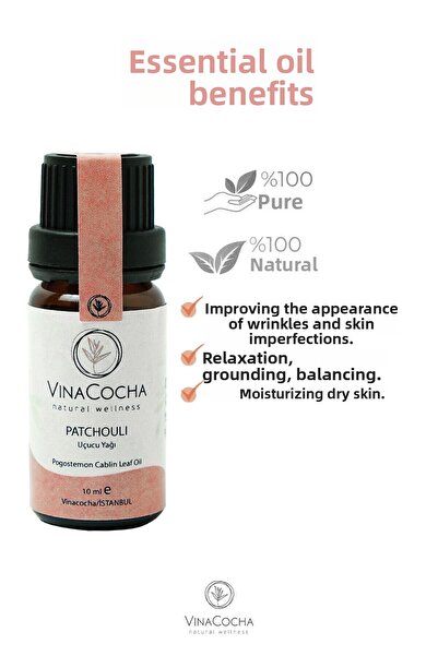 Vinacocha زيت الباتشولي العطري - 10 مل