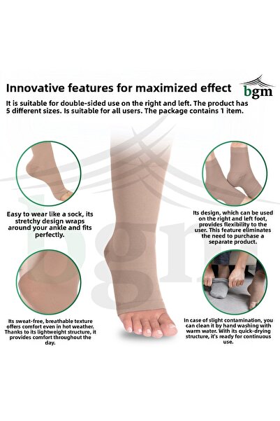 bgm Active Circulation Ankle Brace High Quality Elastic Sports Bracelet