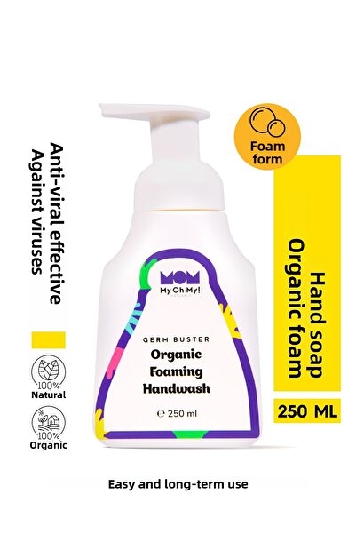 My Oh My Naturals يا إلهي! مزيل الجراثيم الطبيعي |   صابون رغوي عضوي للأطفال ...