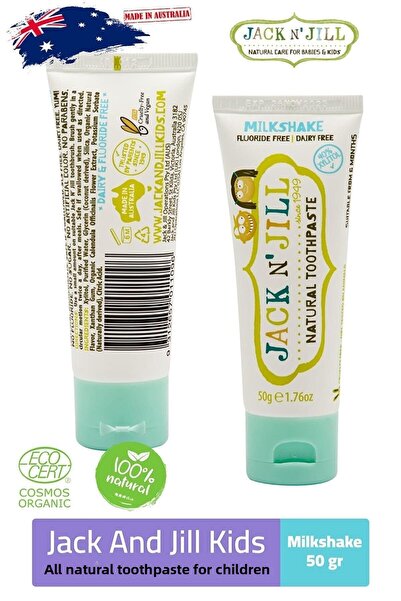 Jack And Jill Kids معجون أسنان جاك اند جيل بنكهة الحليب الطبيعي