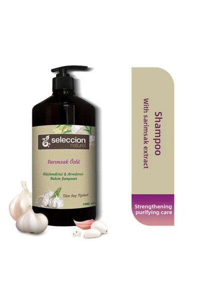 Seleccion Naturel 1000ml Garlic Extract Shampoo