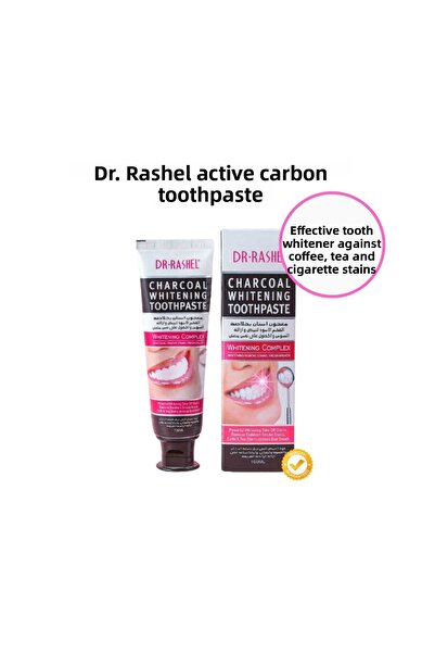 DR.RASHEL معجون أسنان لتبييض الأسنان بالفحم 100 مل (1 قطعة)