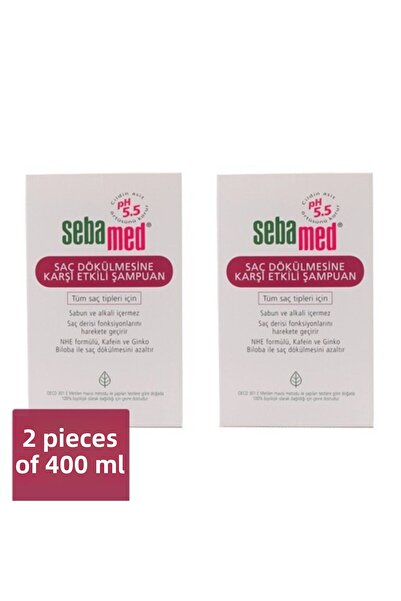 Sebamed 400ml X 2 Shampoo - Anti-Hair Loss