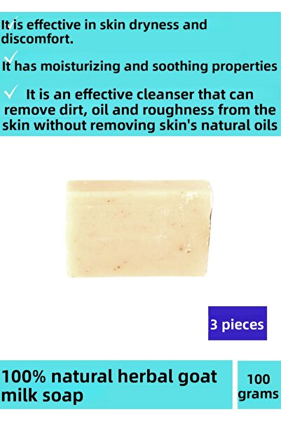 Wintoup إنتاج خاص 100% صابون حليب الماعز العشبي الطبيعي النقي والصديق للبشرة ...