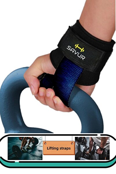 SAVUR حزام المعصم للياقة البدنية - حزام منزلق ووزن