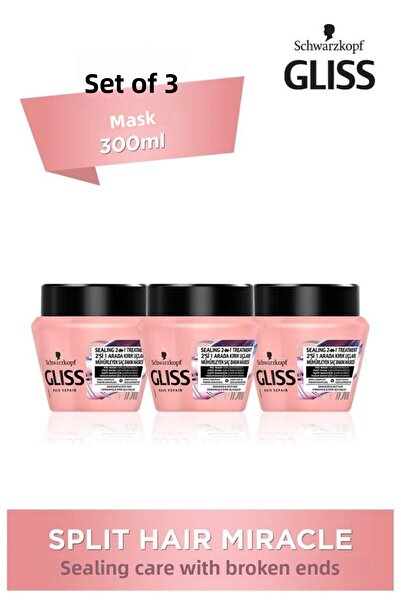 Gliss قناع معجزة الشعر سبليت 300 مل