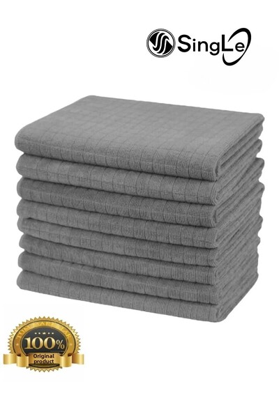 Single (1 bucată) cârpă de podea din microfibră cu textura groasă ultra luxoasă 50:70 cm