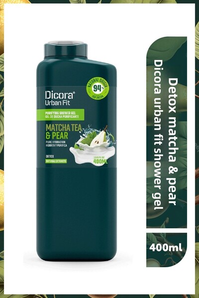 DICORA URBAN FIT Urban Fit Shower Gel Detox Matcha and Pear 400 ml