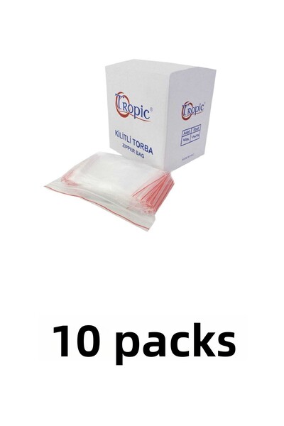Generic Brand 10 Pack Ziplock Nylon Bag 15x18 Ziplock Bag (600 pcs)