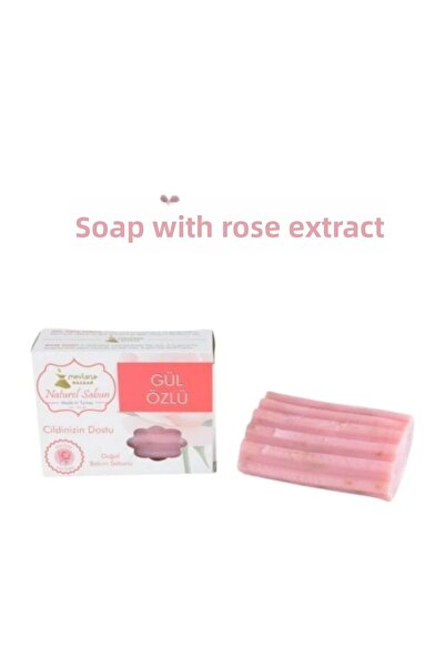 MEVLANA BAZAAR Natural Soap with Rose Essence
