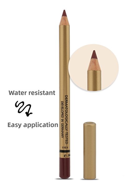 BROOKLIN قلم تحديد الشفاه - قلم تحديد الشفاه رقم: 229 (أحمر بني)