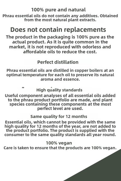 Phrau 100% Pure and Natural Thyme Essential Oil 20 ml (Skin Care for Acne-Prone Skin.)
