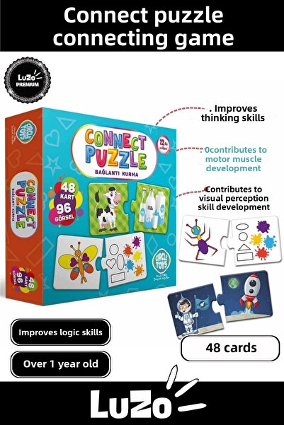 LuZo برنامج تعليمي ممتاز لتطوير الذكاء والتنسيق بين اليد والعين، لعبة توصيل ا...
