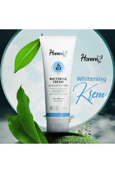 Homm Bitkisel Whitening Cream 75 ML - HOMM LIFE