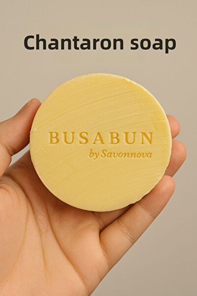 BUSABUN صابون نبتة سانت جون صابون طبيعي وخالي من الإضافات 100 جرام