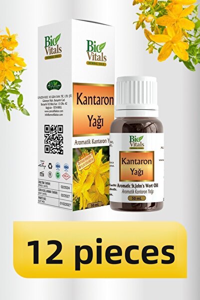 Bio Vitals زيت نبتة سانت جون 50 مل - علبة 12 قطعة