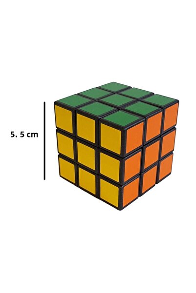 CAN OYUNCAK مكعب ذكاء تنموي للأطفال + مكعب ذكاء عالي الجودة 5.5 سم مكعب التحم...