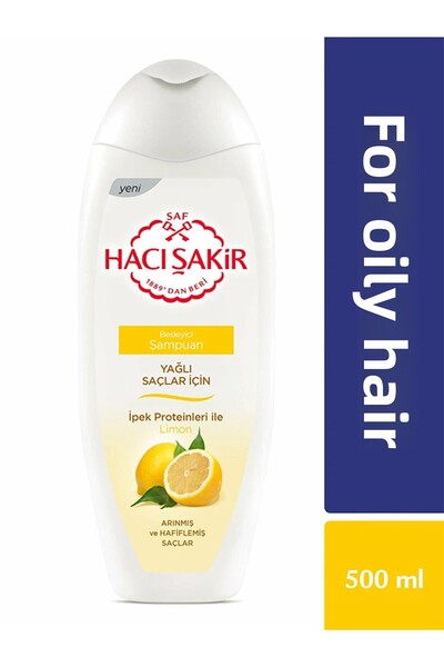 Hacı Şakir 500 مل شامبو حلوى الليمون
