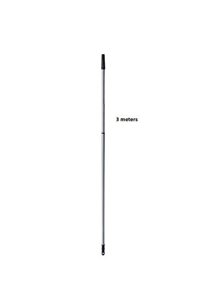 Omnisoft Metal Pole Handle with Telescopic Extension 3 Meters