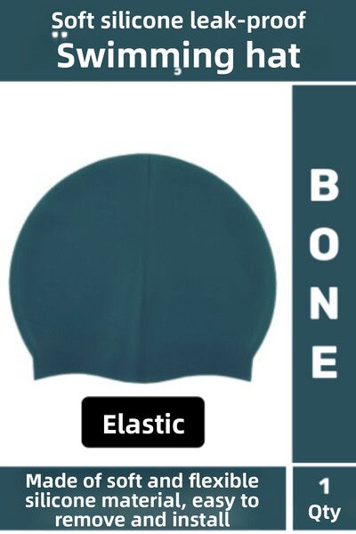 Wintoup Șapcă de înot moale, elastică, rezistentă la apă, pentru piscină, șap...