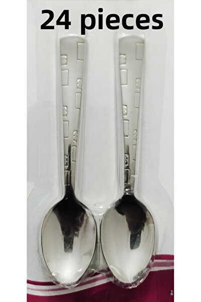 Vi Caro 24 قطعة من ملاعق الشاي مناسبة للمطاعم والمقاهي والبوفيهات