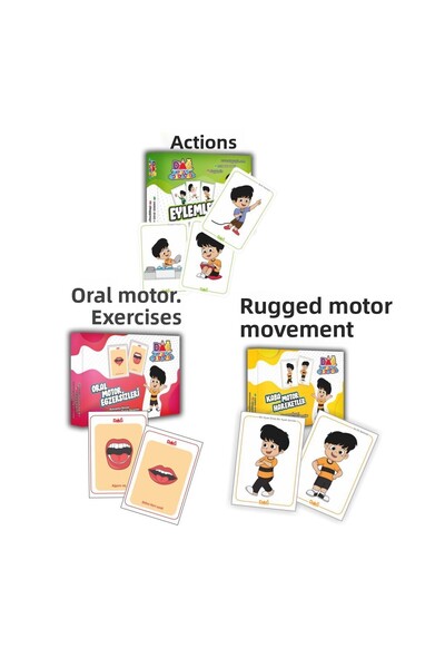 Dağ Yayıncılık ACTIONS- RUDE MOTOR -ORAL MOTOR MOVES
