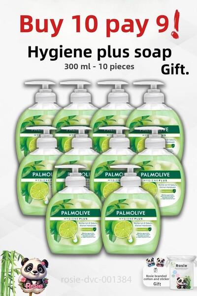 Palmolive اشتري 10 واحصل على 9 صابون سائل لإزالة الروائح الكريهة من Hygiene P...