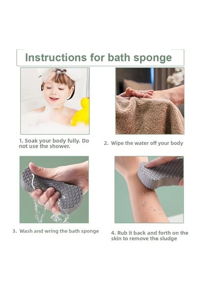 LOVYCO ULTRA SOFT NARIN,SENSITIVE NANO BABY WASHING SPONGE,SENSITIVE SKIN BODY CLEANING WASHING