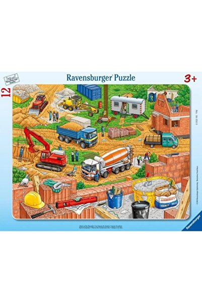 RAVENSBURGER 12 Parça Puzzle Şantiye 060580