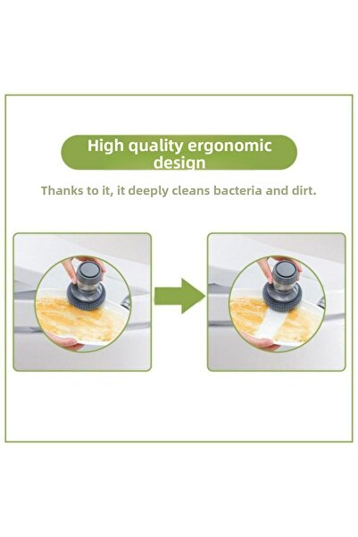 TechnoSmart Dishwashing Sponge with Detergent Tank Practical Cleaning Sponge Bathroom Sink