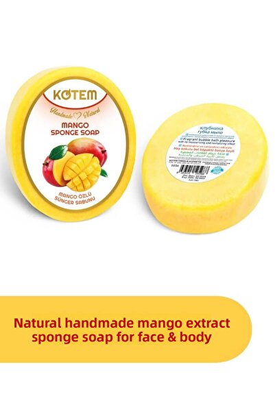 paksa صابون الاستحمام الإسفنجي المجدد بالمانجو الطبيعي - 125 جرام