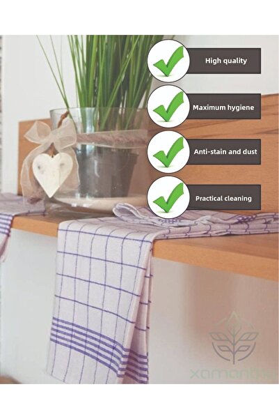XAMANTHA 6 Pieces Cotton Cloth Diapers - Kitchen Towel Drying Cloth