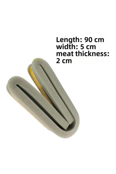 Badem10 Burete fitil de 90 cm - Bandă izolatoare adezivă sub prag, groasă, izolatoare la căldură rece