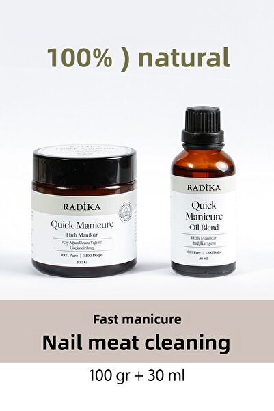 Radika Aromaterapi مانيكير سريع وسهل - مانيكير سريع التقشير بالزيت