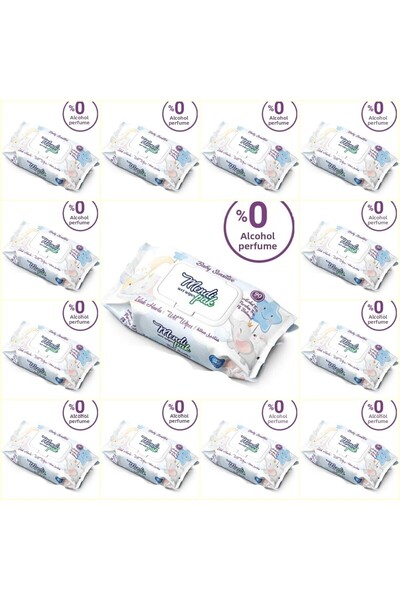 momendol الحساسة 90 منشفة مبللة 90x12 1080 ورقة