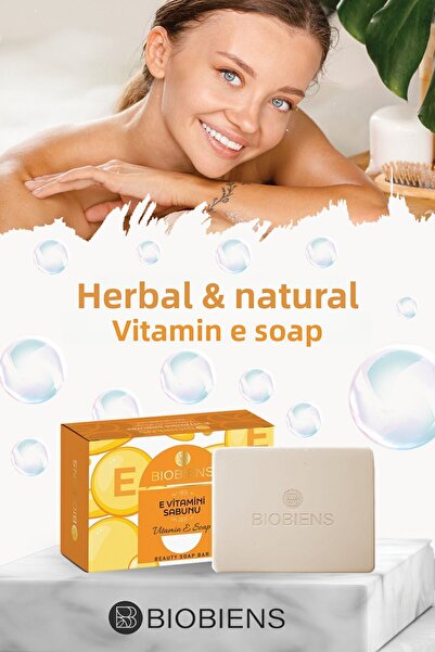 Biobiens 100 جرام صابون فيتامين E - قطع مريح