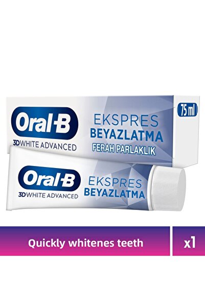 Oral-B معجون أسنان برو ثلاثي الأبعاد - معجون أسنان لامع، 75 مل، منعش متطور