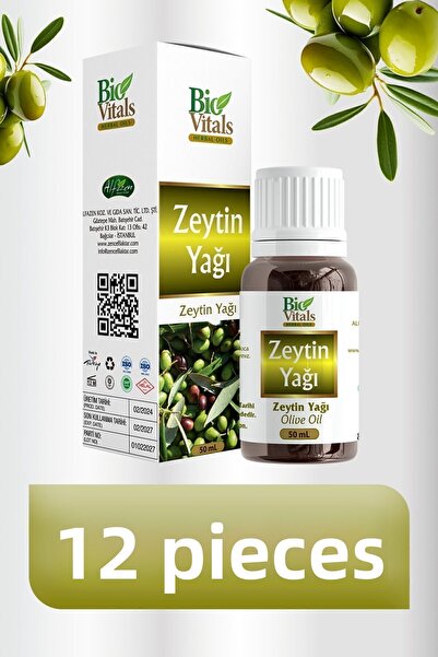 Bio Vitals زيت زيتون 50 مل - علبة 12 قطعة