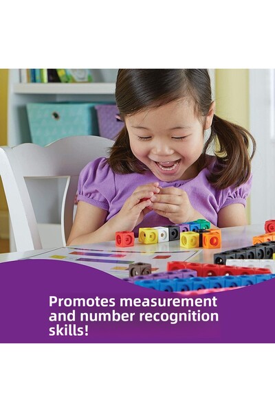 Learning Resources Cuburi interconectabile - Set activitati matematica