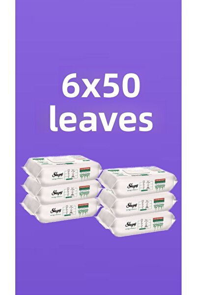 Sleepy منشفة تنظيف - سهلة التنظيف، 6x50 سم، 300 ورقة