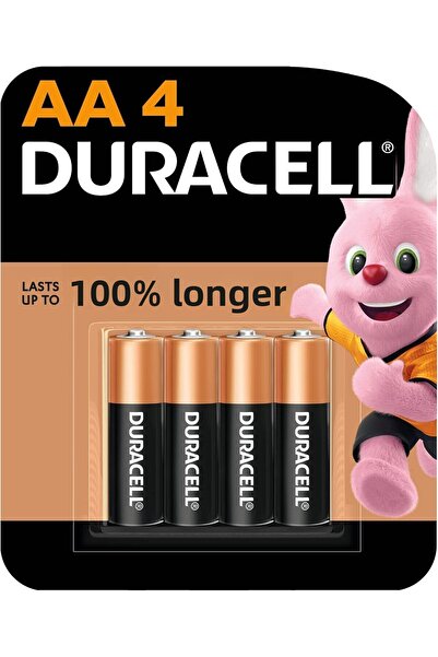 Duracell بطاريات AA4 قطعة