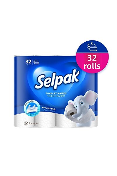 Selpak 32 قطعة من ورق التواليت - استخدام عالي