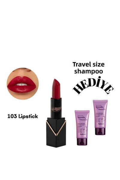 purobıocosmetics أحمر شفاه كريمي مطفي عضوي 103 -