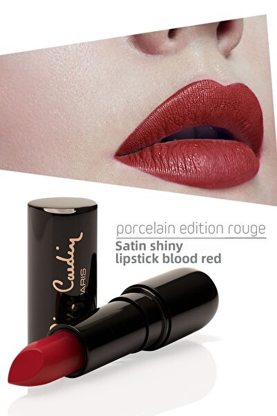 Pierre Cardin أحمر الشفاه إصدار بورسلين - أحمر الدم - 243