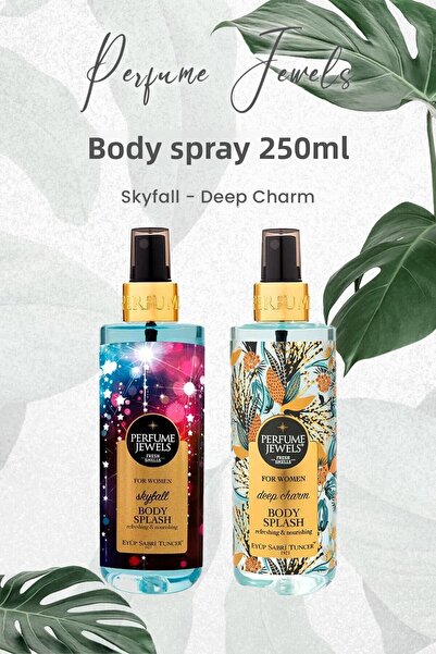 Eyüp Sabri Tuncer Body Spray Skyfall 250 ml and Deep Charm 250 ml