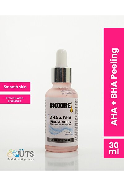 Bioxire سيروم مقشر Aha 10% Bha 2% 30 مل |   شد المسام، مضاد لحب الشباب وتجديد...