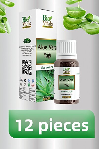 Bio Vitals 20 مل زيت الصبار - علبة 12 قطعة