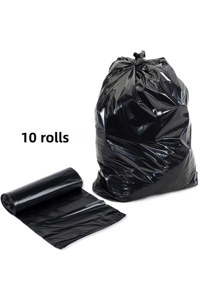 nistabolje 10 Pieces X 10 Pack Jumbo Garbage Bag 75x90 Industrial Oversize Garbage Bag